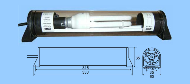 WATERPROOF LAMP - CFLB 14e
